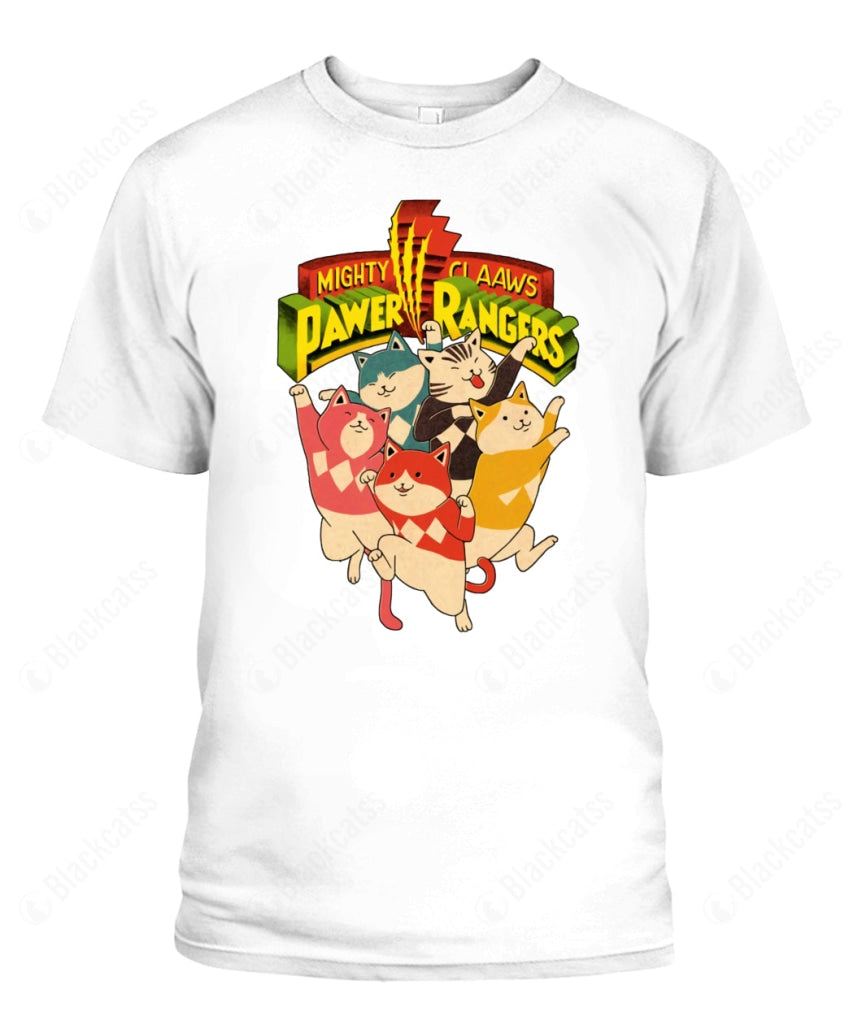 Mighty Claws Pawer Rangers Graphic Apparel - Unisex Classic Fit T-Shirt
