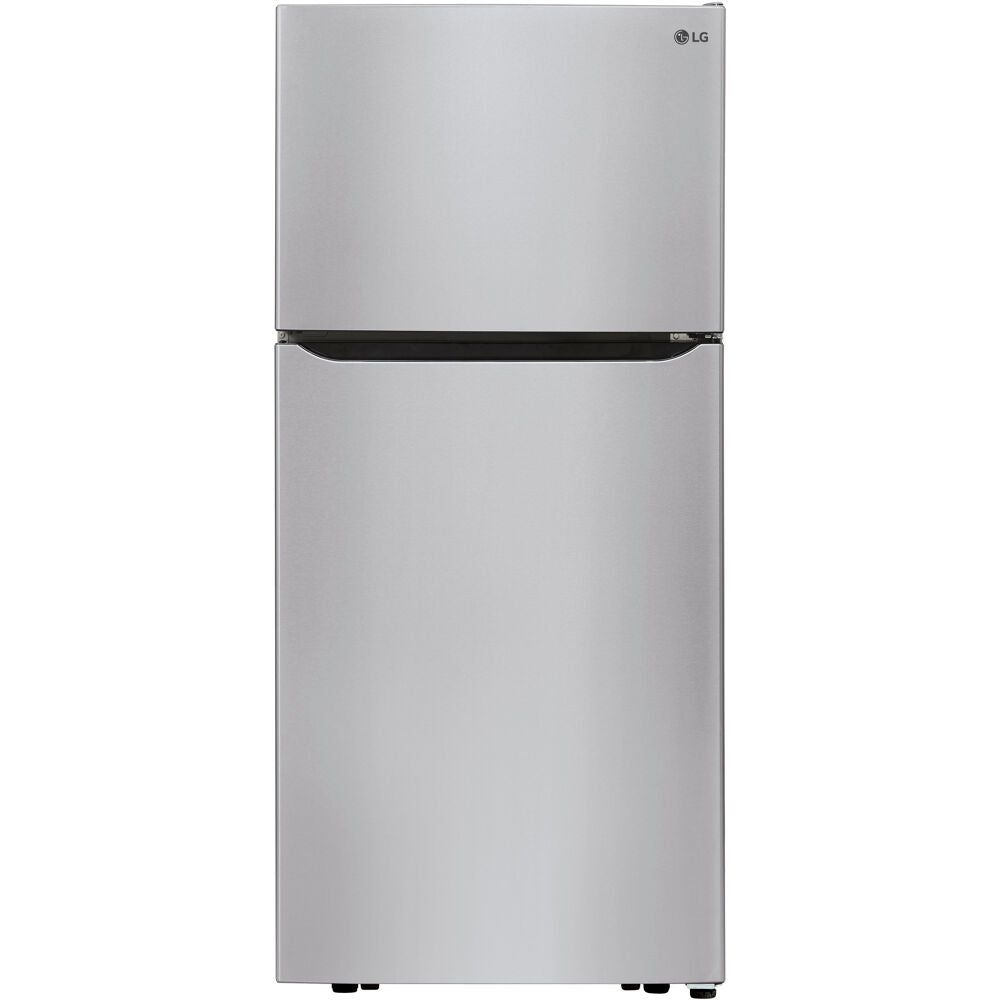 LG - 20 CF Top Mount Refrigerator with Ice Maker - LTCS20030S