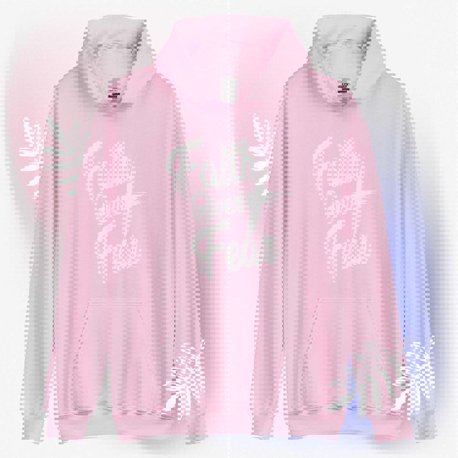 F&H Christian Faith Over Fear Hoodie - Soft, Stylish, and Cozy