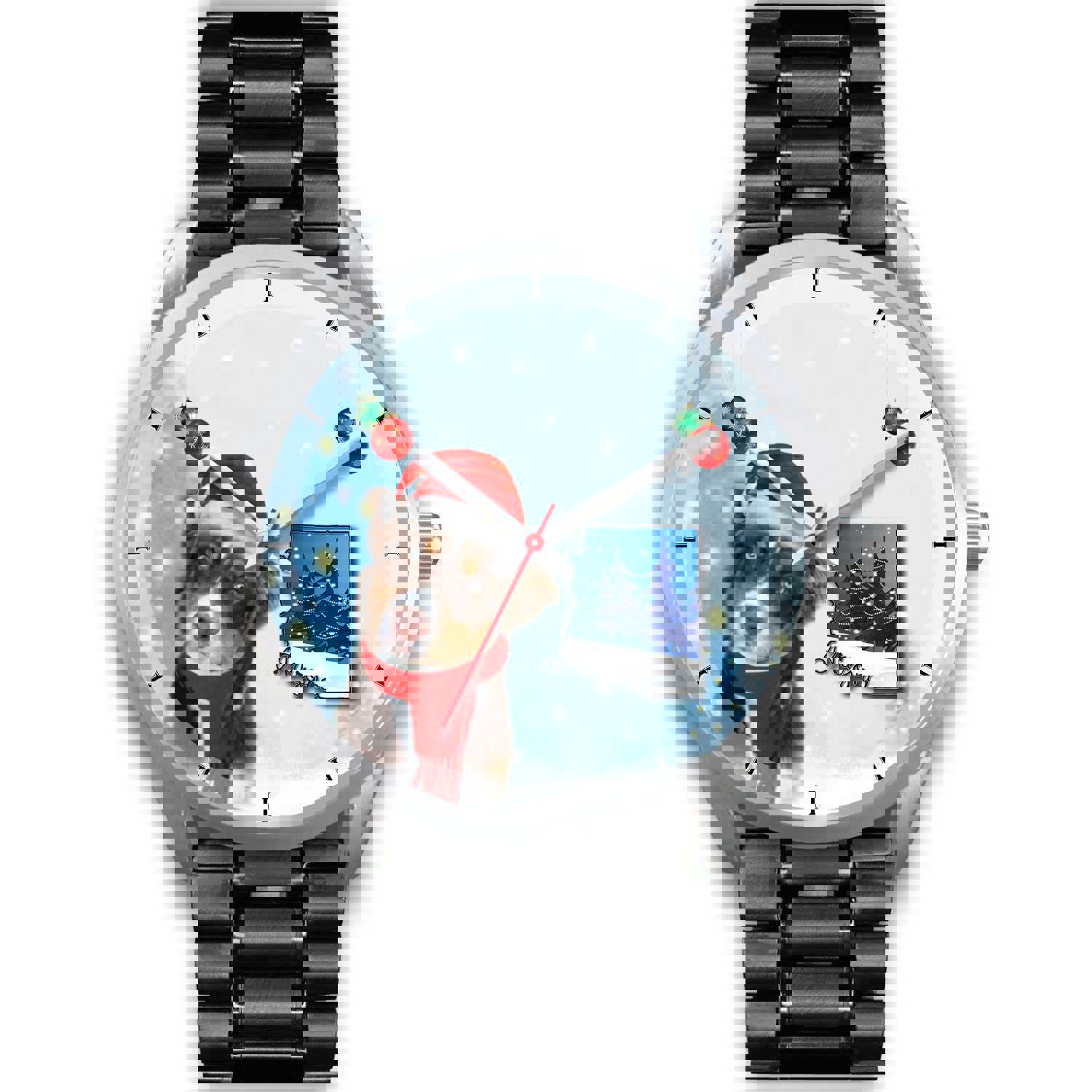 Miniature American Shepherd Arizona Christmas Special Wrist Watch