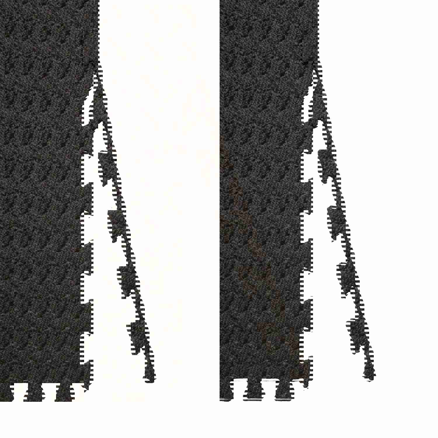 GoZone Fitness Flooring Tiles – 6pcs – Black