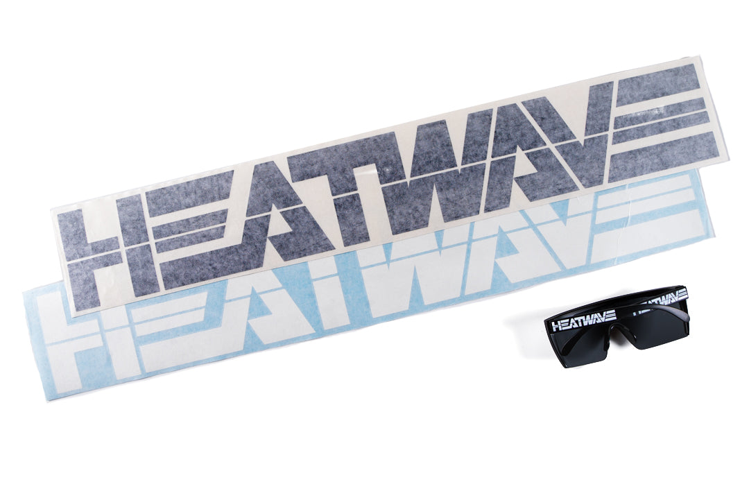 Heat Wave Billboard Decal Large - Premium Vinyl Sticker