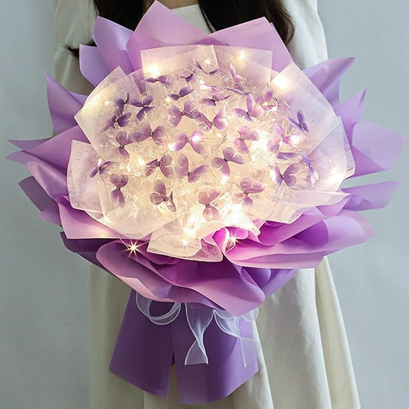 DIY Butterfly Bouquets - Creative Bouquet Gift for Girlfriend