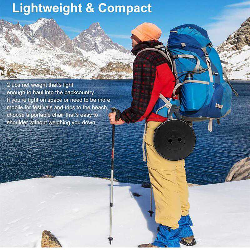 Portable Telescopic Stool - Adjustable Folding Stool for Outdoor Use