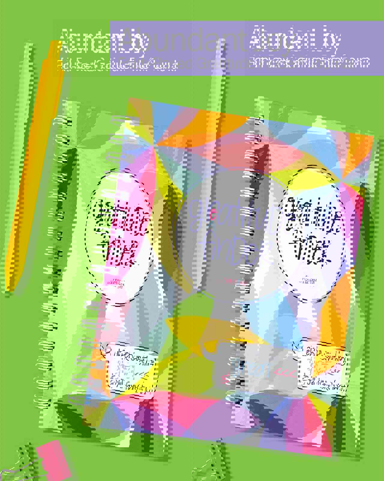 Faith-Based Gratitude Journal - 52 Weeks of Inspirational Journaling