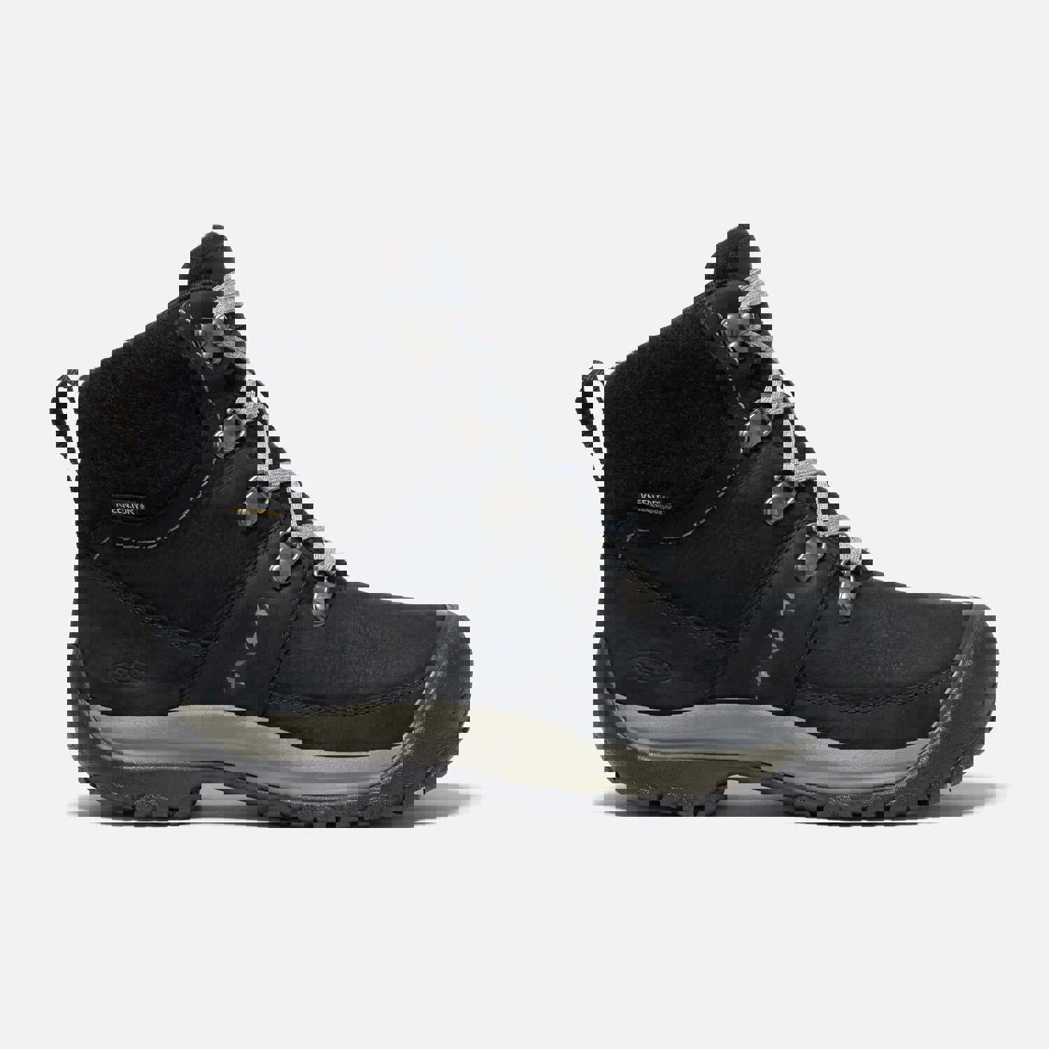 Women's Keen Kaci III Winter Waterproof Boot - Black / Steel Grey