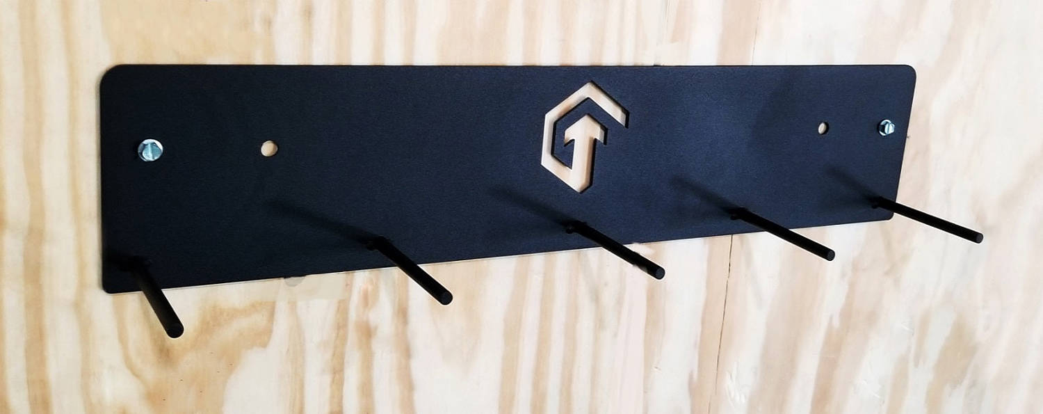 Granite Fitness Lever Belt Hanger / Holder - Wall Mount Gym Organizer