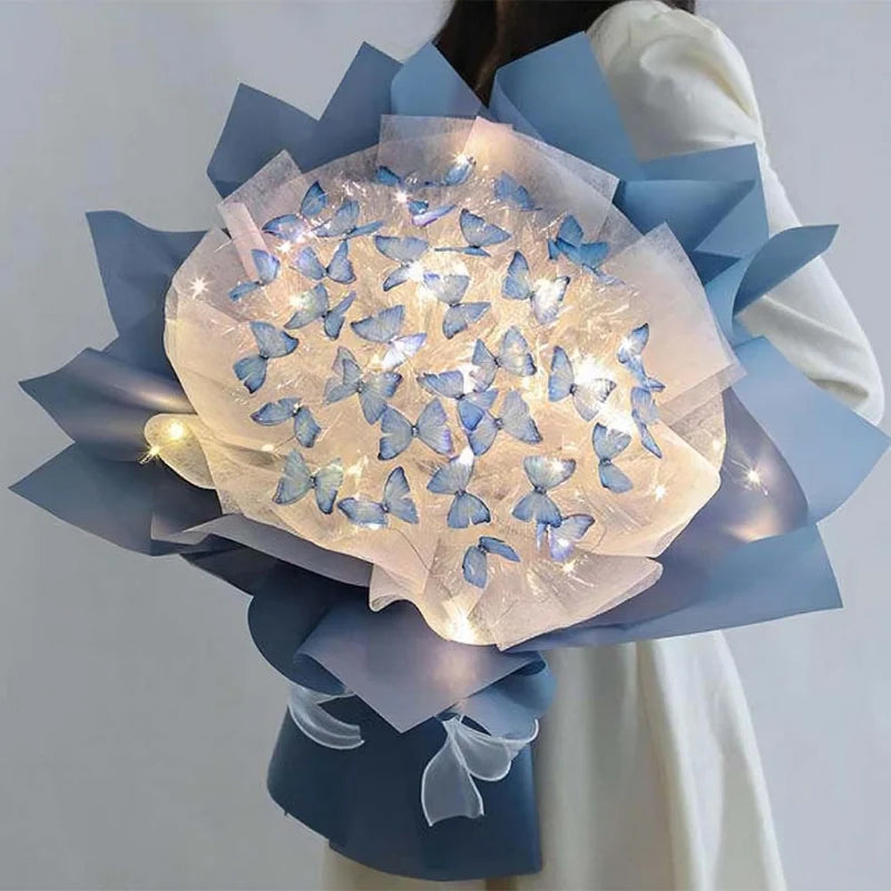 DIY Butterfly Bouquets - Creative Bouquet Gift for Girlfriend