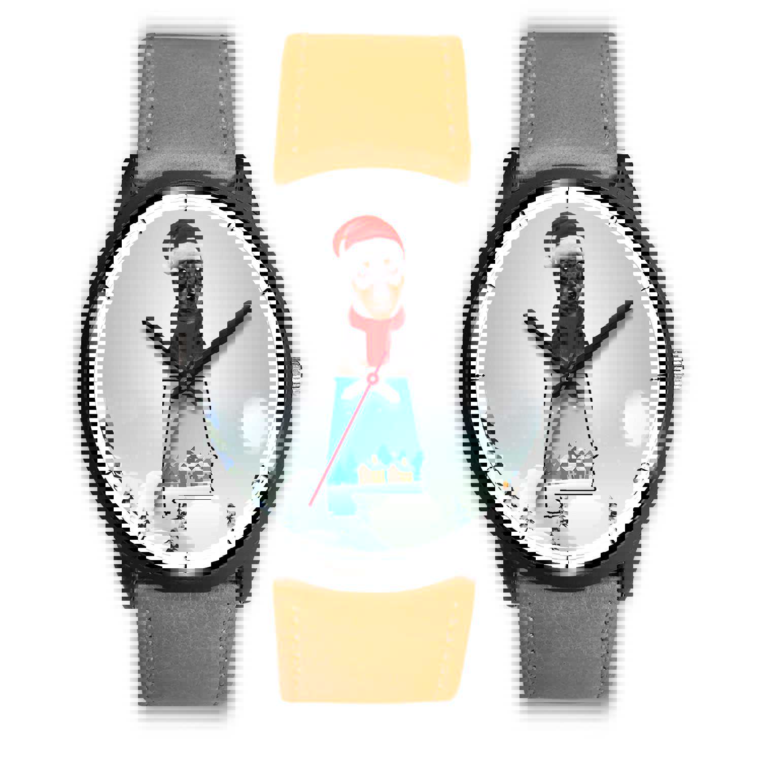 Miniature Pinscher Alabama Christmas Special Wrist Watch