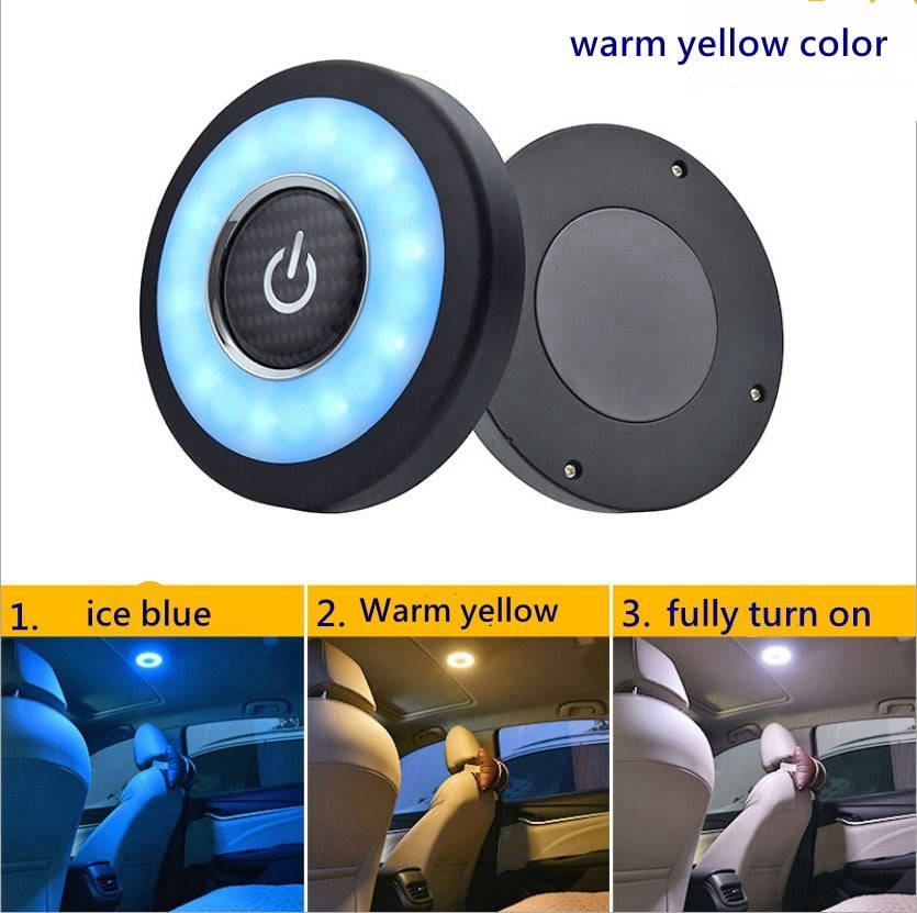 Car LED Reading Light Lamp For Peugeot 3008 4008 5008 GT 106 206 207 208 307 408 308 508 2016 2017 2018