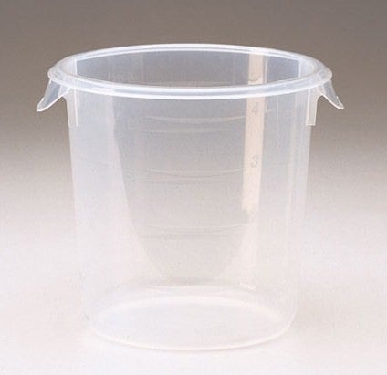 22 Qt Clear Round Food Container with Lid 5730