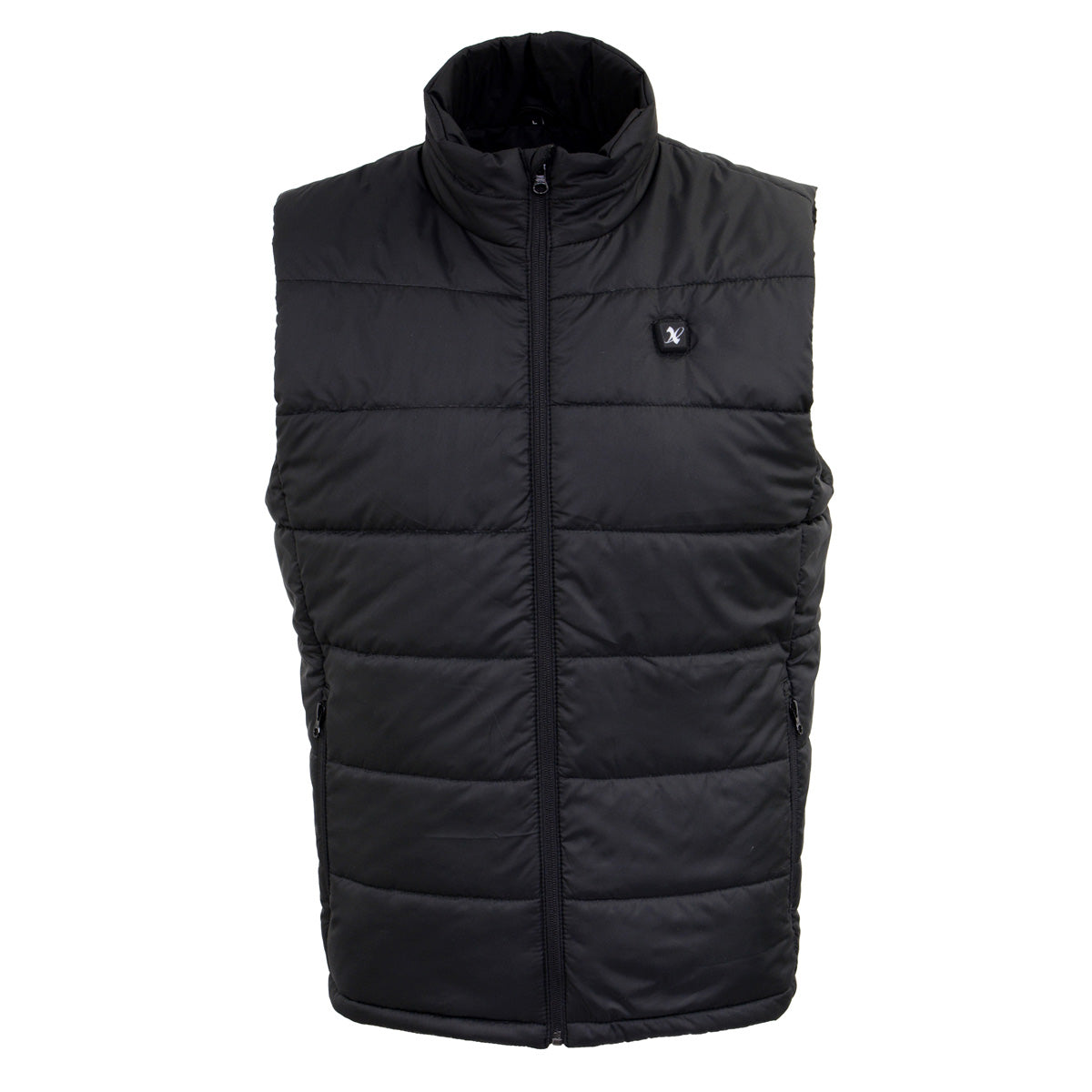 Nexgen Heat NXM3301SET Men's Heated Puffer Vest for Outdoor Activities with Rechargeable Battery