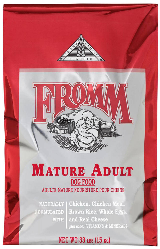 Fromm Family Classics Mature Formula Dry Dog Food - High Protein Chicken Recipe