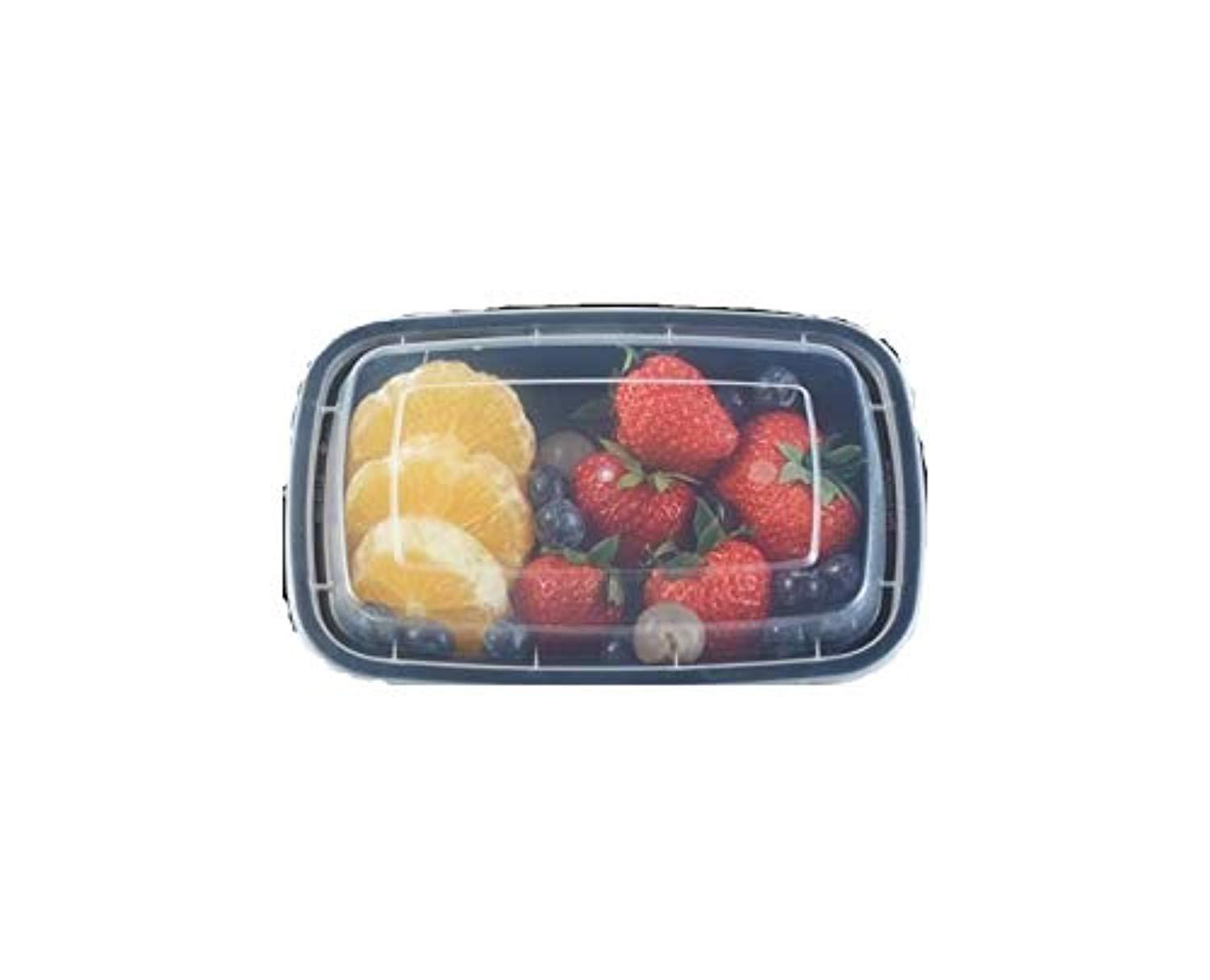 NutriBox [20 Value Pack] - 20 OZ BPA Free Meal Prep Containers with Lids