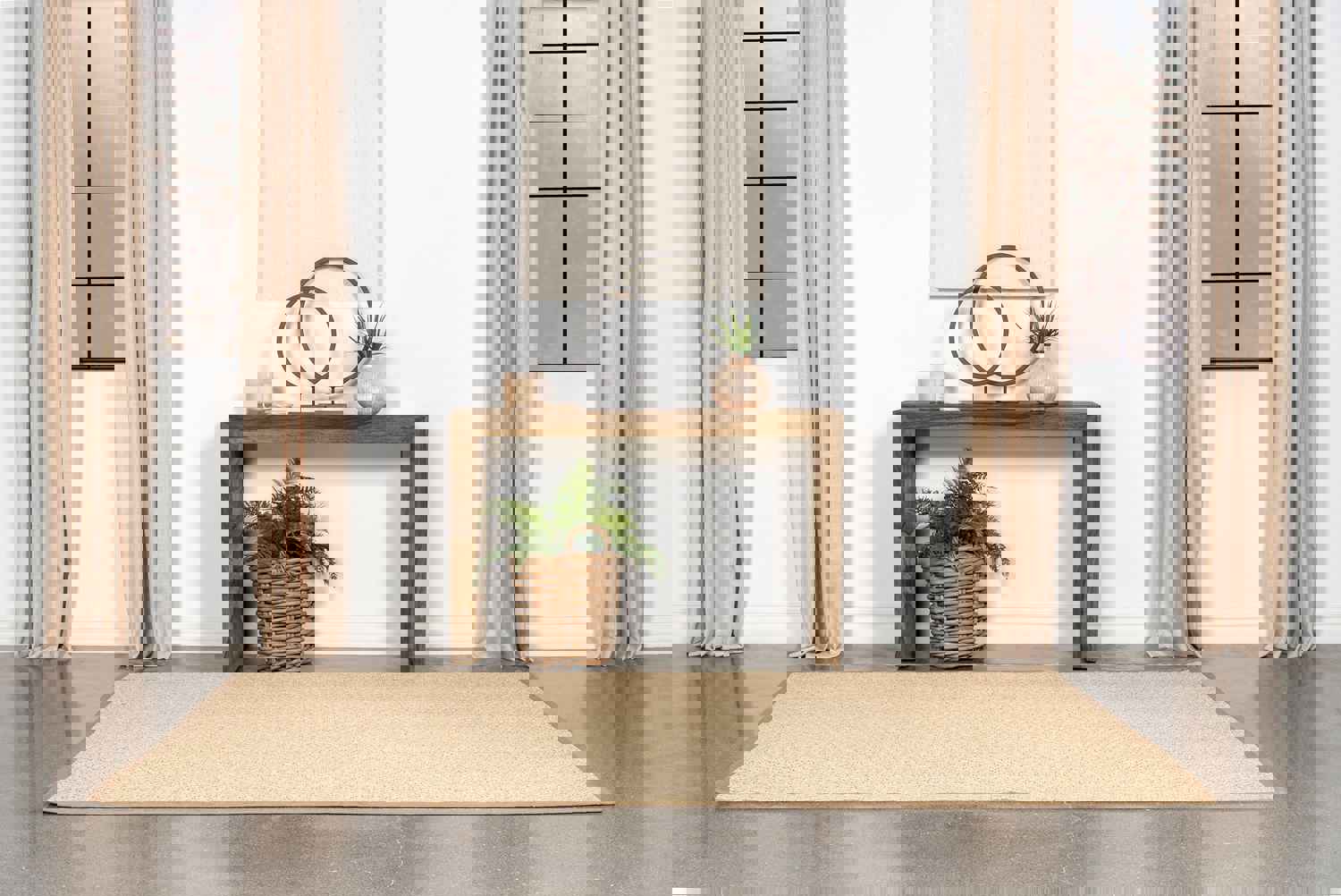 Odilia Rectangular Solid Wood Sofa Table Auburn