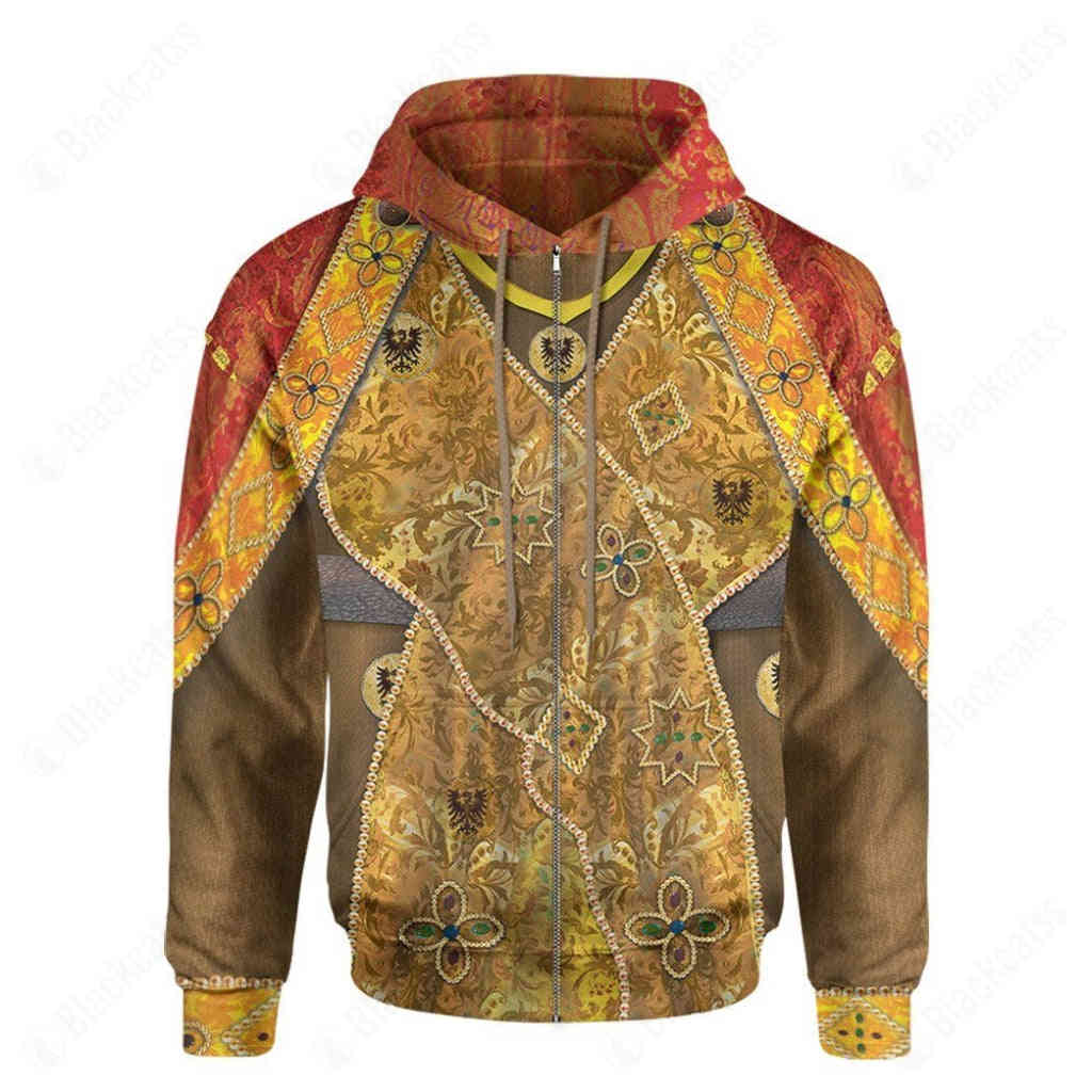 Historical Holy Roman Emperor Charlemagne Custom Apparel