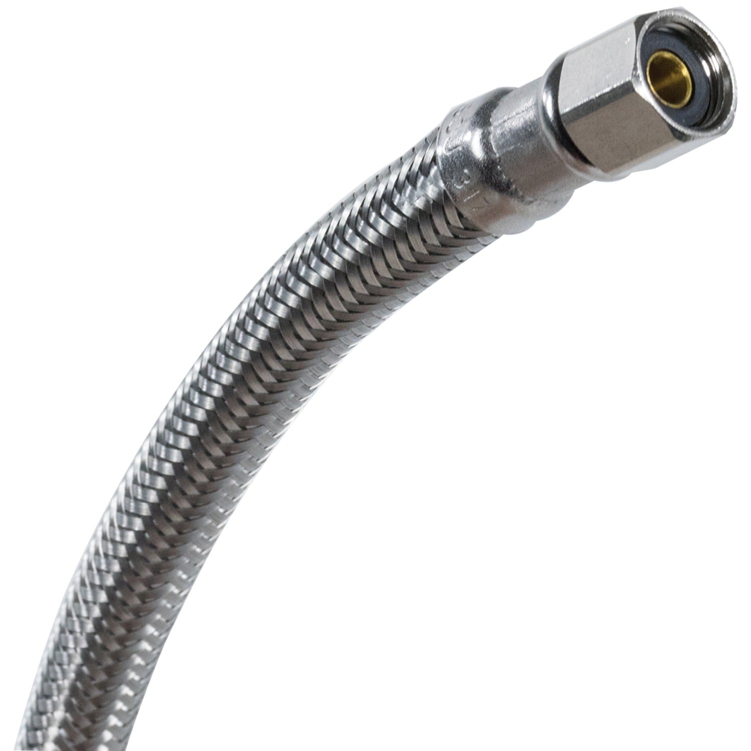 Braided Stainless Steel Ice Maker Connector, 10ft - Durable & Flexible