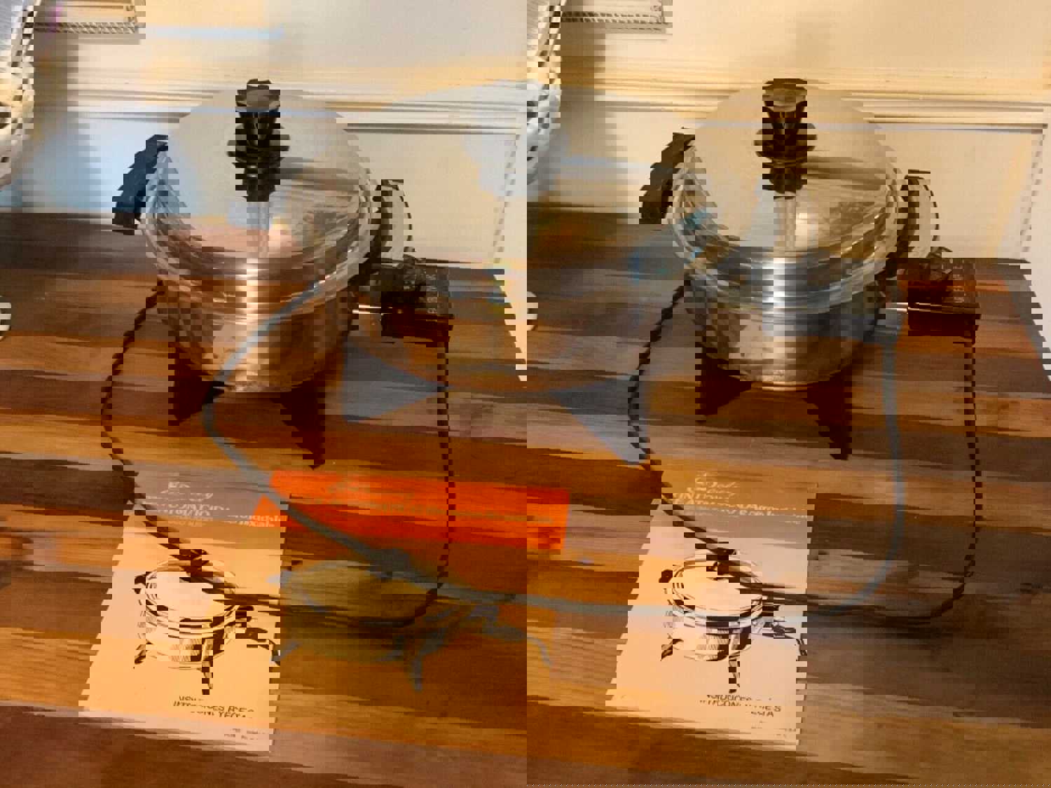 Lustre Craft Stainless Steel Liquid Core Electric Skillet