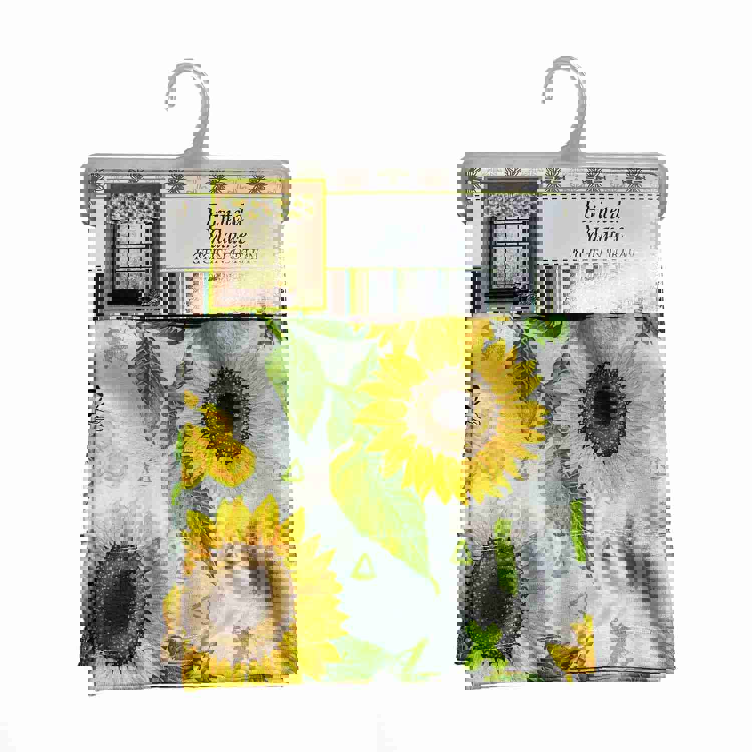 Printed Tier Swag - Kitchen Curtains (6 Styles)