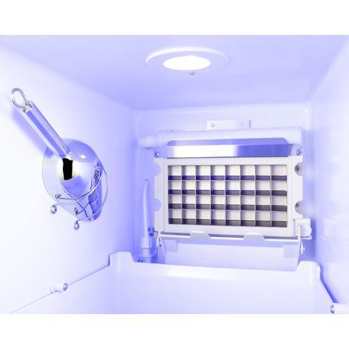 Summit 15 Inch Commercial Ice Maker with 25 lbs. Storage, 50 lbs. Daily Production, ENERGY STAR Certified