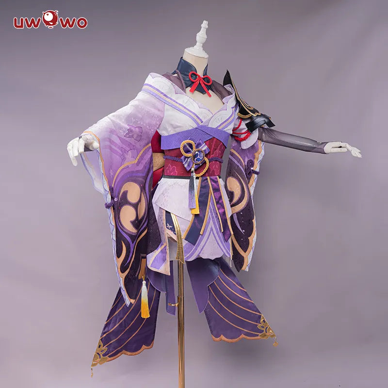 UWOWO Raiden Shogun Cosplay Baal Costume - Genshin Impact Inazuma Outfit