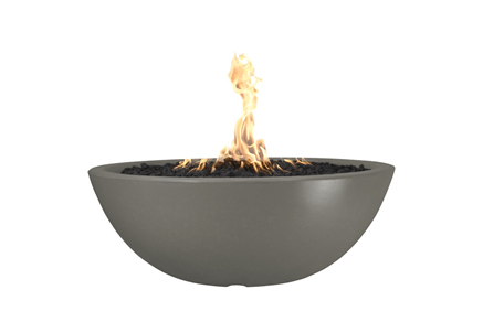 The Outdoor Plus Sedona Concrete Fire Pit with Free Cover