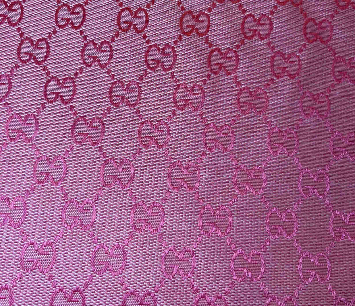 Classic GG Leather Fabric for Shoe Custom Bag Craft