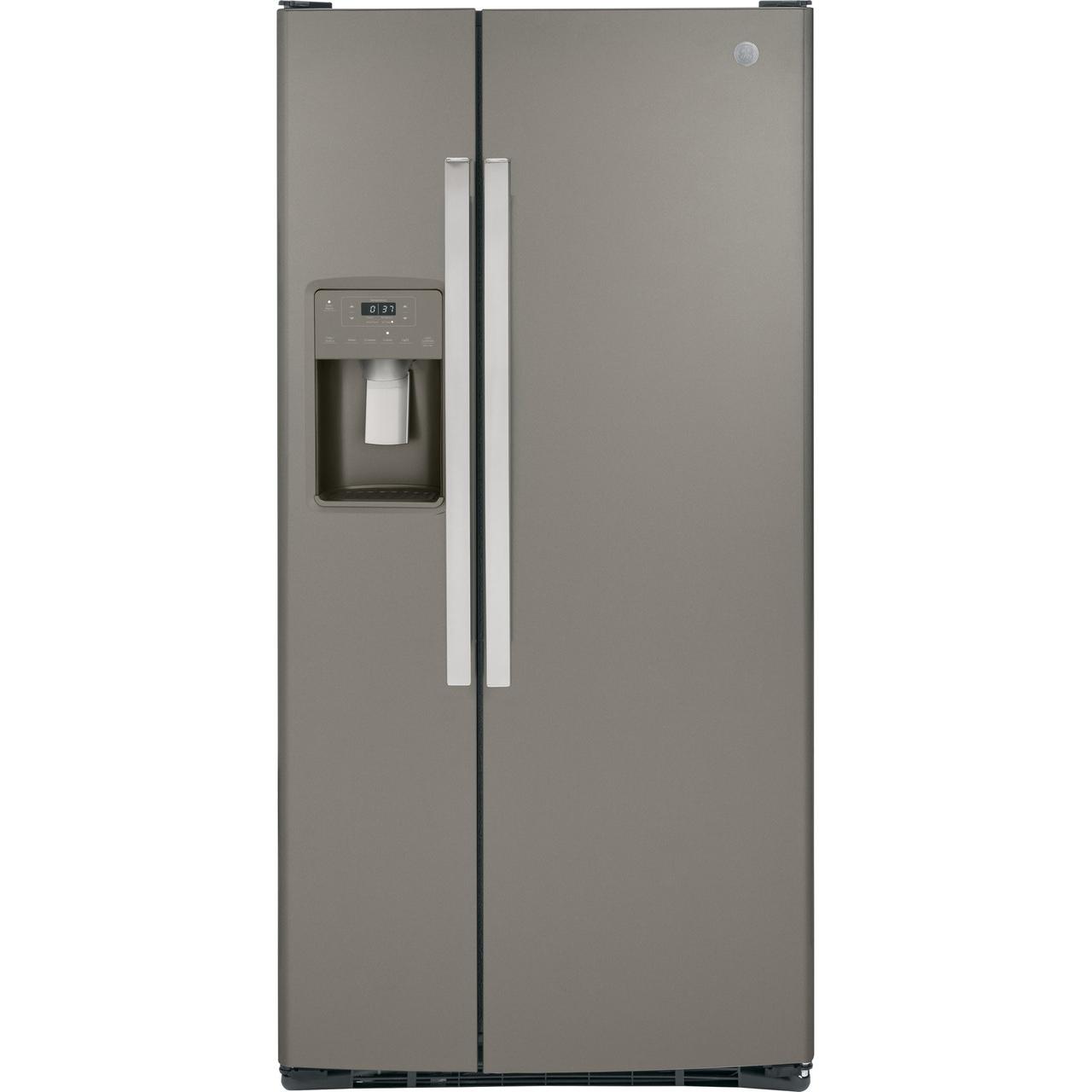 GE 33-inch Side-By-Side Refrigerator with Water and Ice Dispenser