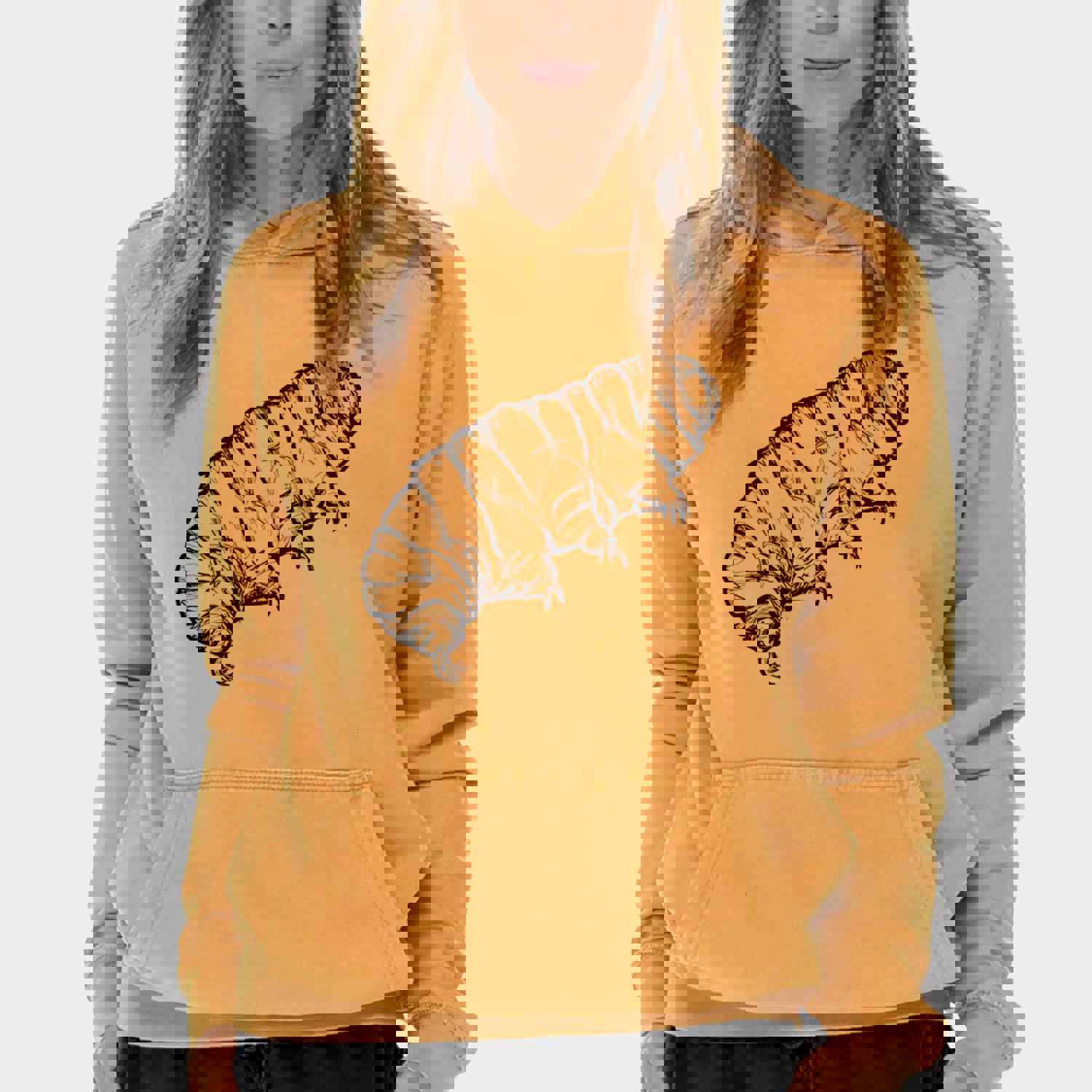 Tardigrade - Tardigrada - Mid-Weight Unisex Vintage 100% Cotton Hoodie