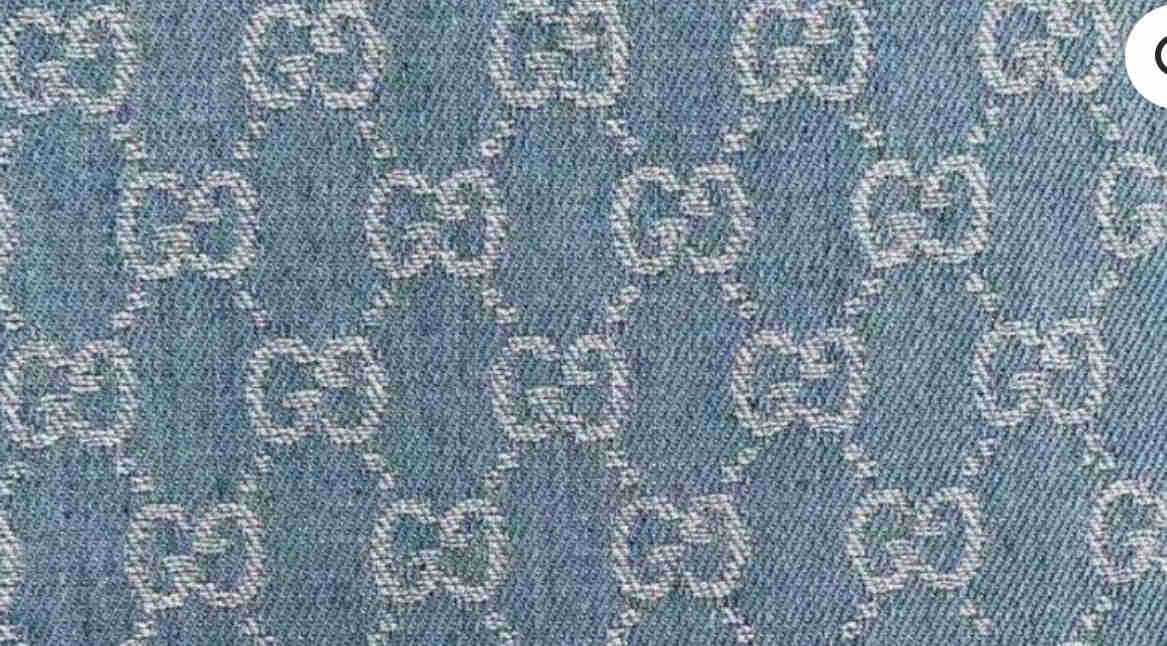 Classic GG Leather Fabric for Shoe Custom Bag Craft