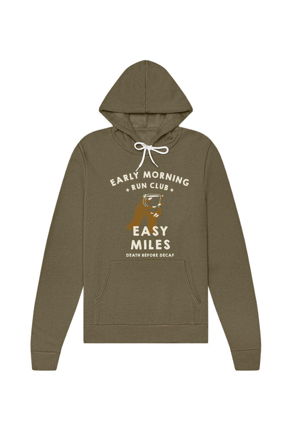 Early Morning Run Club Cup Hoodie
