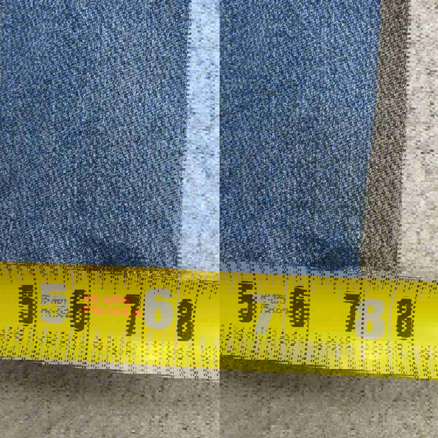 Wrangler Men's Blue Straight Leg Jeans - W30XL32, Regular Fit, Cotton