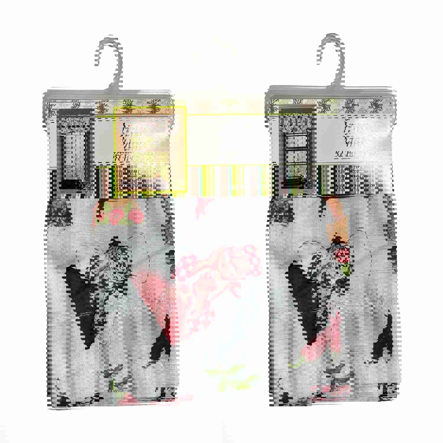 Printed Tier Swag - Kitchen Curtains (6 Styles)