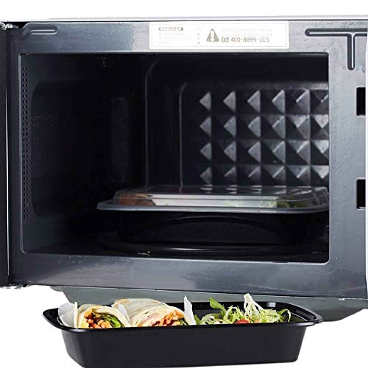 NutriBox [20 Value Pack] - 20 OZ BPA Free Meal Prep Containers with Lids