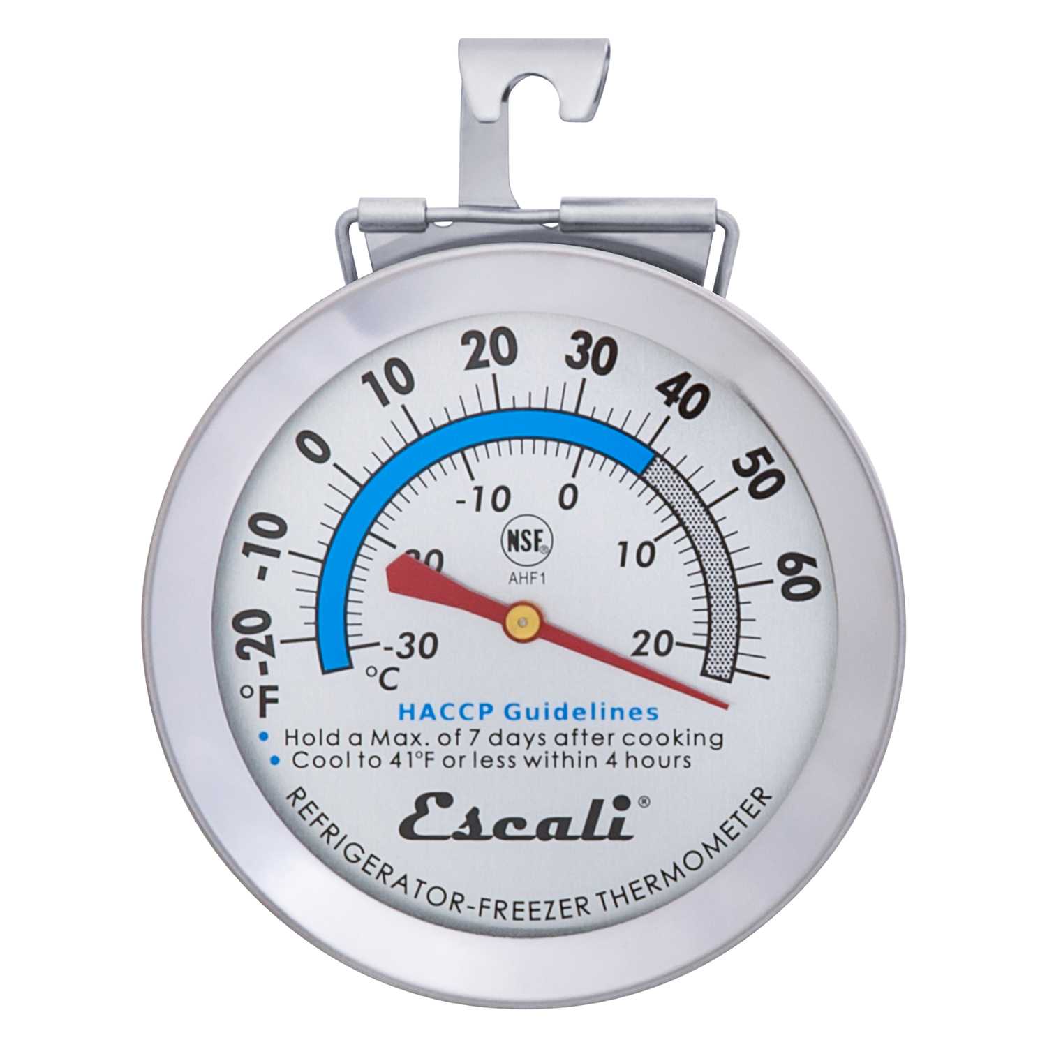 Escali AHF1 Refrigerator / Freezer Dial Thermometer