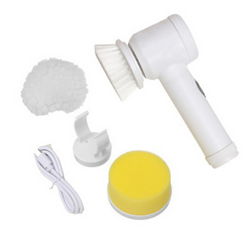 Upgraded Kitchen Dishwashing Brush with Auto Detergent Dispenser