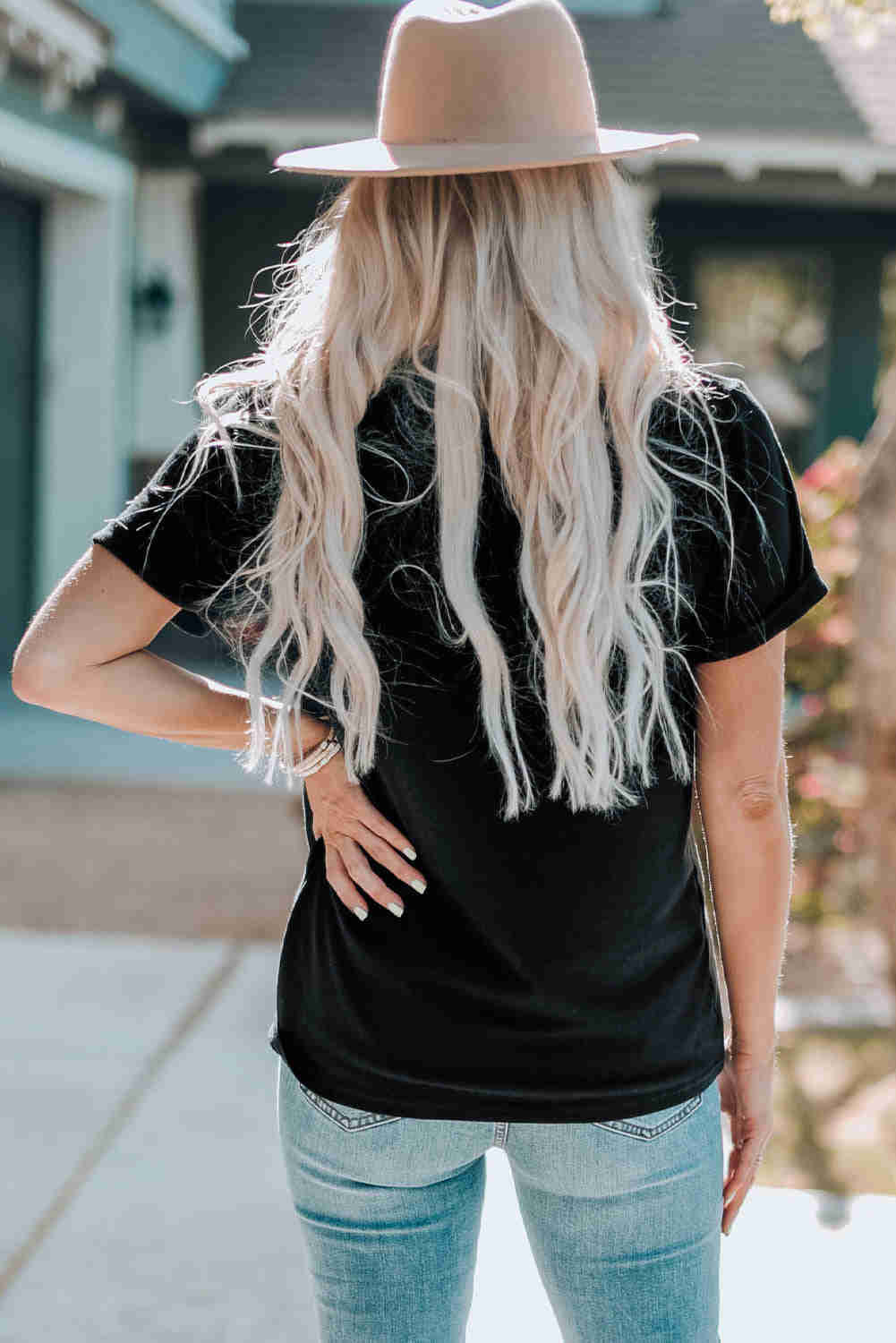 NASHVILLE MUSIC CITY Graphic Tee Shirt - Casual Round Neck Short Sleeve