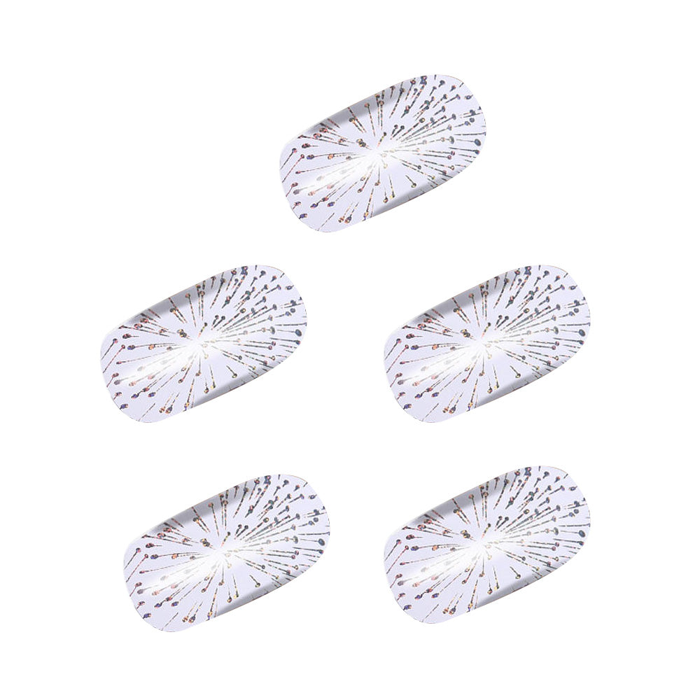 Flower Nail Art Foil Stickers Transfer Decal Tips For Manicure