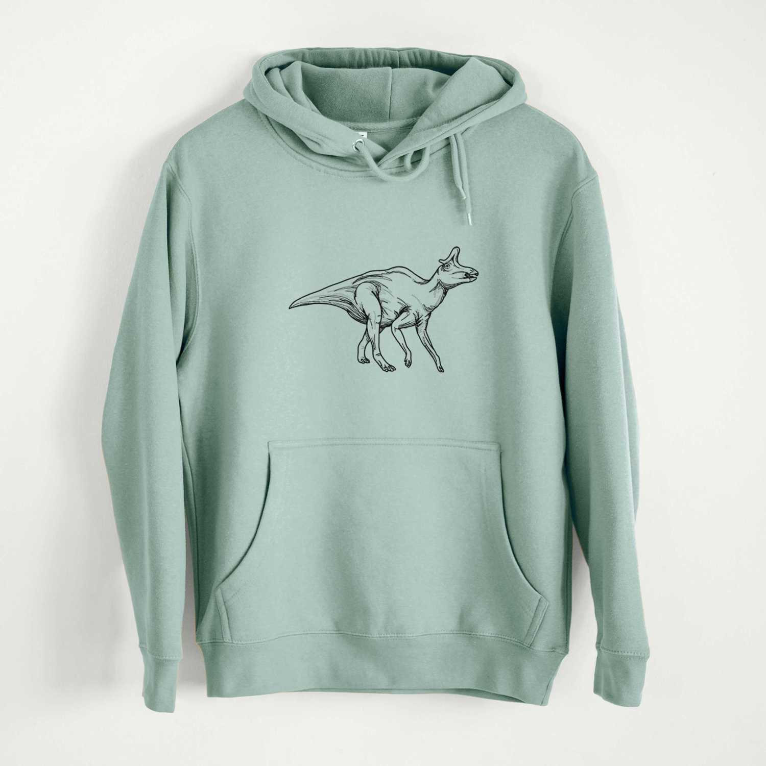 Lambeosaurus Lambei - Mid-Weight Unisex Premium Blend Hoodie