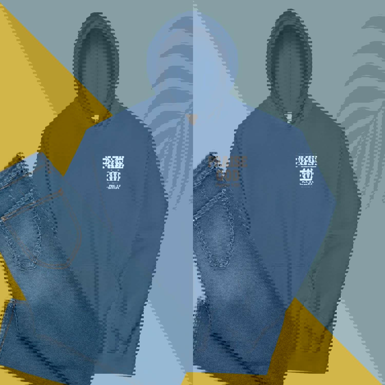 F&H Christian Praise God Two Sided Hoodie