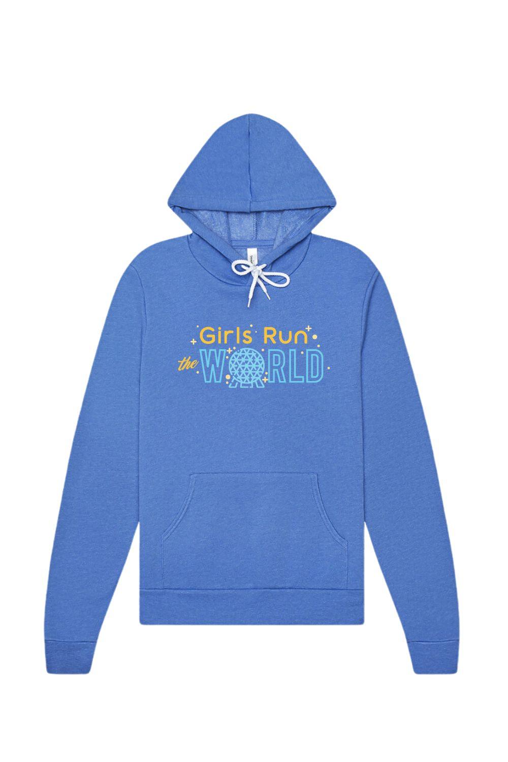 Girls Run The World Hoodie Sweatshirt - Eco-Friendly & Hand Printed