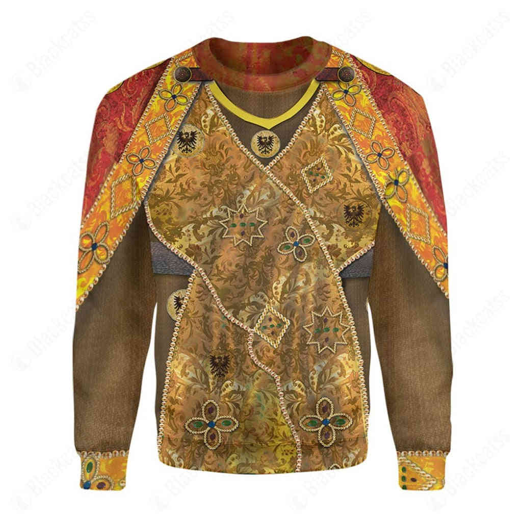 Historical Holy Roman Emperor Charlemagne Custom Apparel