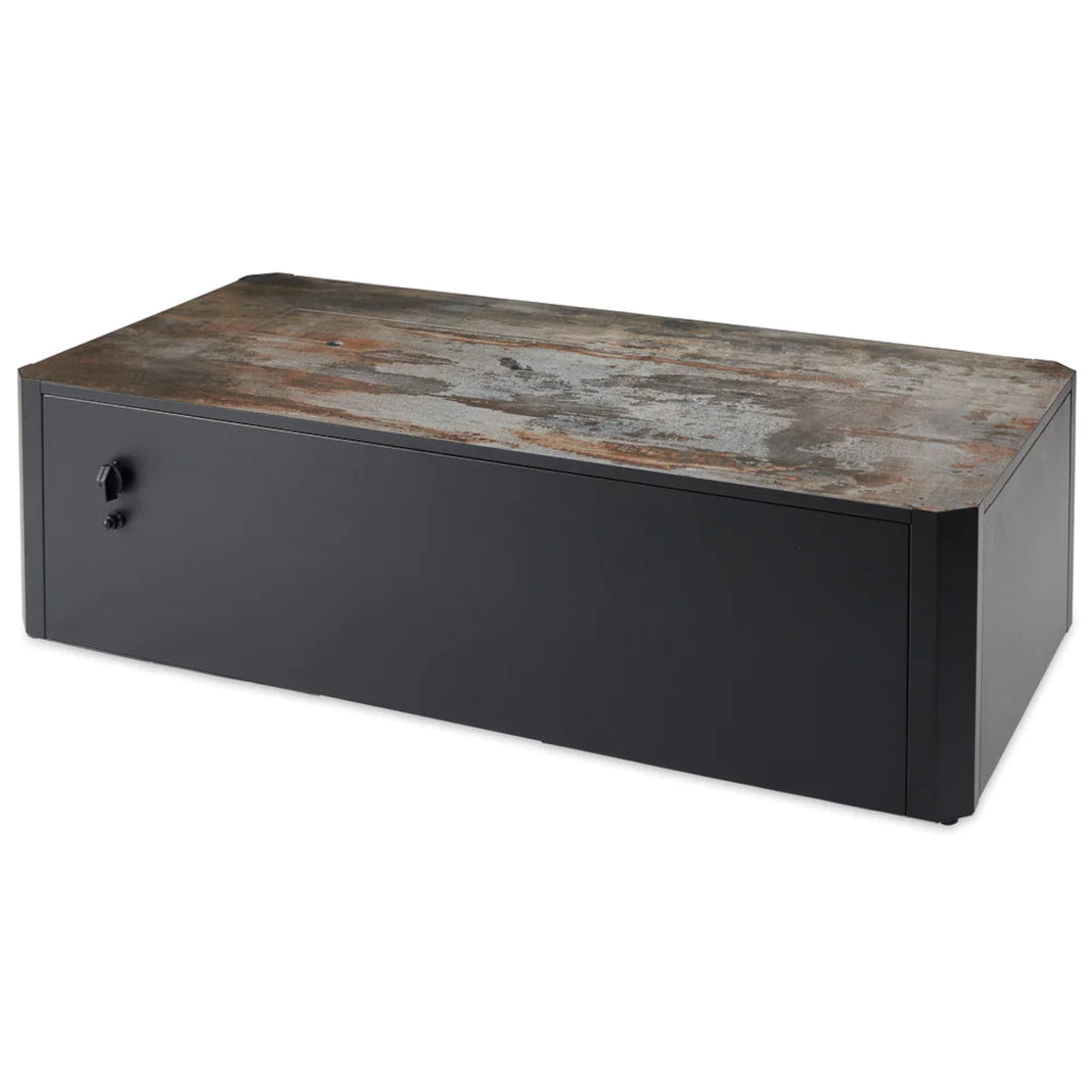 The Outdoor GreatRoom Company Kinney Rectangular Gas Fire Pit Table | KN-1224