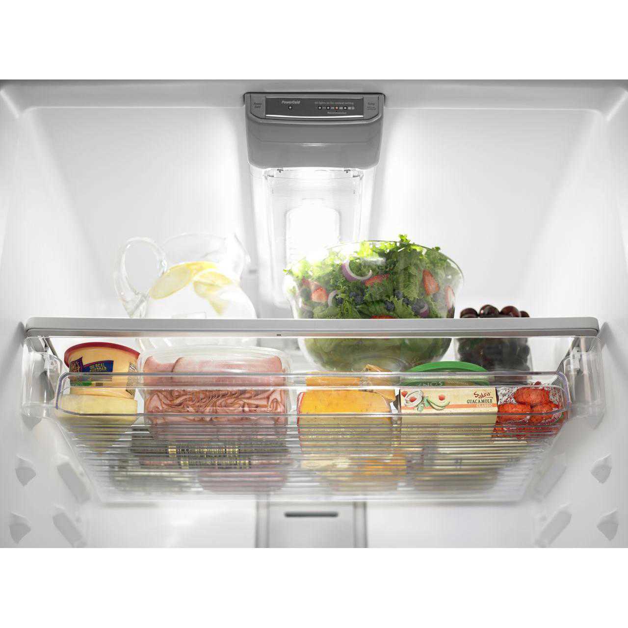 Maytag 33-inch, 21.2 cu.ft. Freestanding Top Freezer Refrigerator with Interior Ice Maker MRT711SMFZ