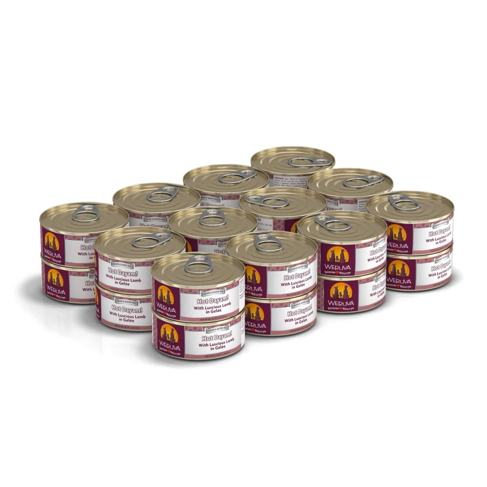 Weruva Hot Dayam! With Luscious Lamb in Gelee, Wet Dog Food