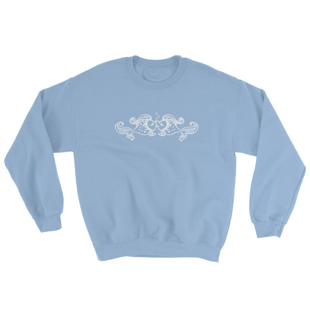 Fish Kiss Sweatshirt - Warm and Stylish Unisex Sweater