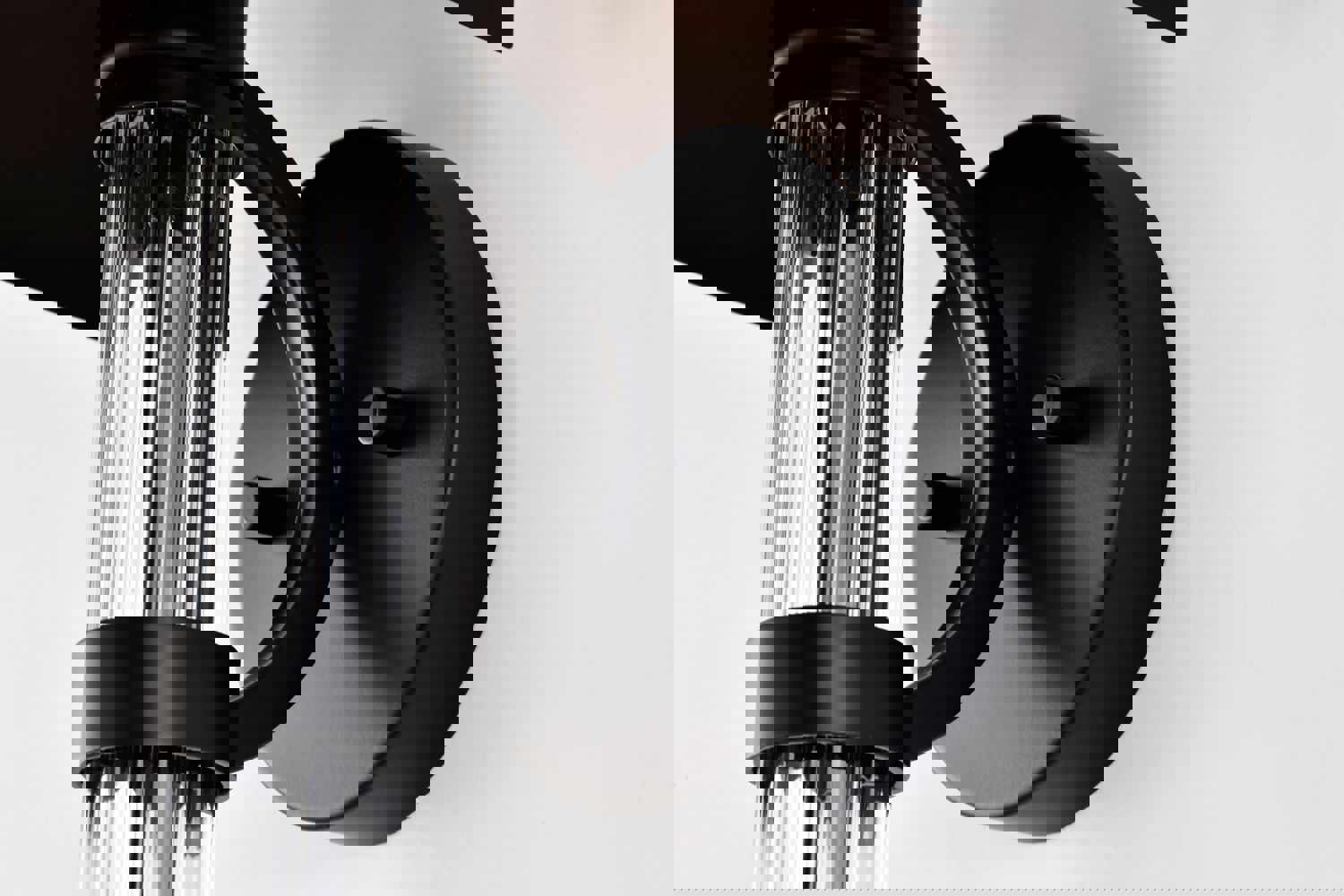 SATCO/NUVO Teagon 1 Light Wall Sconce Matte Black Finish Metal Shade (60-7756)