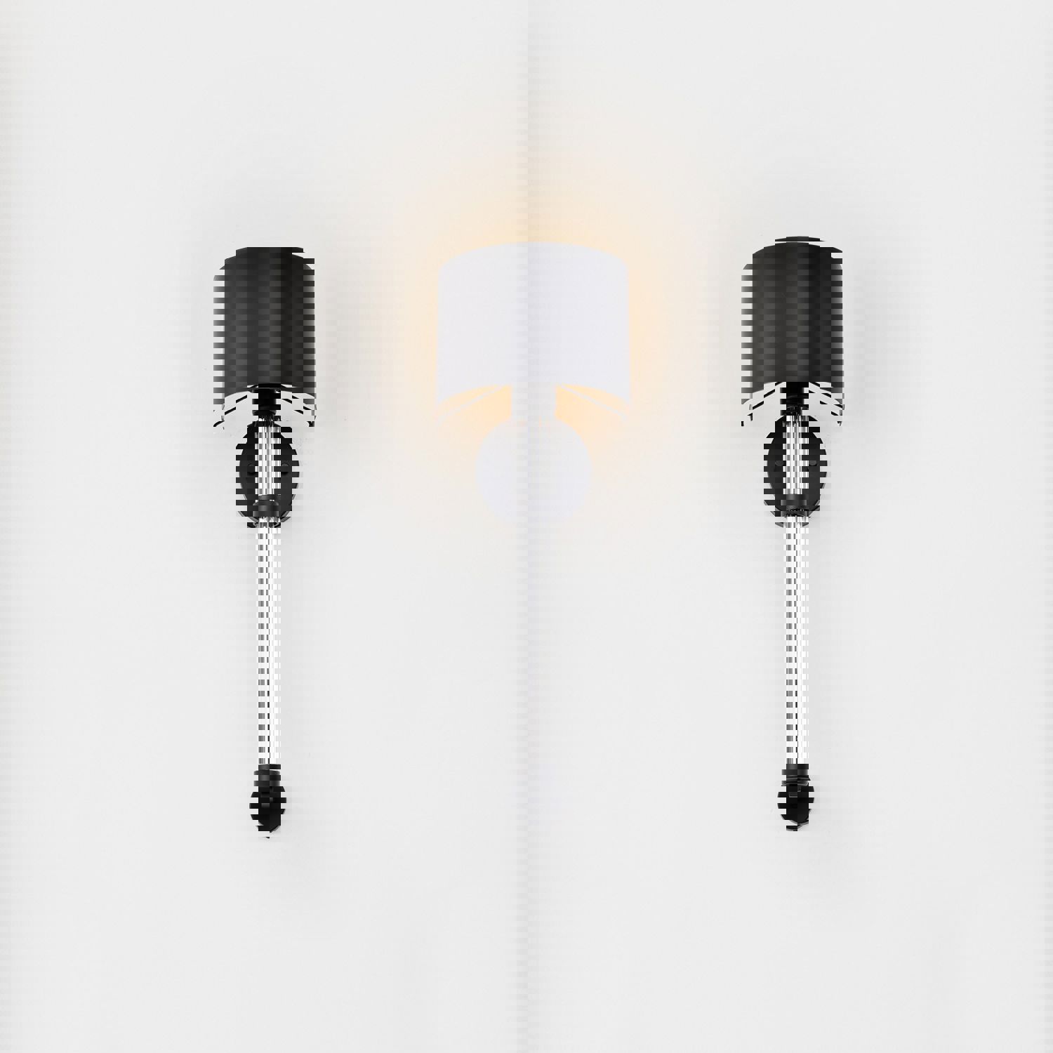 SATCO/NUVO Teagon 1 Light Wall Sconce Matte Black Finish Metal Shade (60-7756)