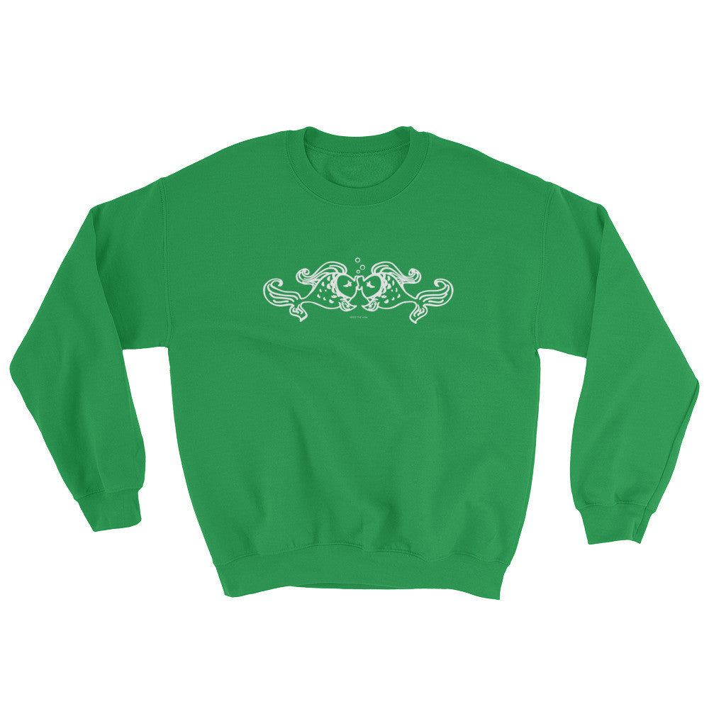 Fish Kiss Sweatshirt - Warm and Stylish Unisex Sweater