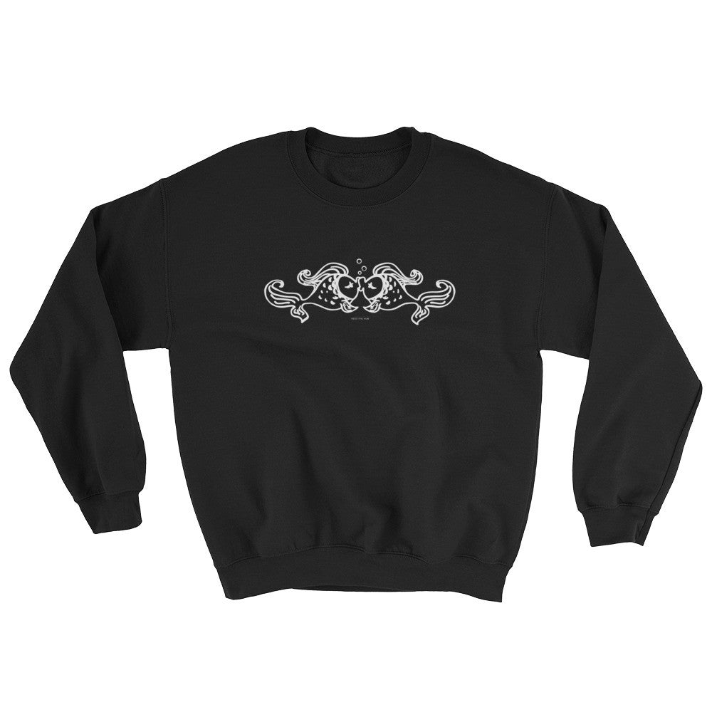 Fish Kiss Sweatshirt - Warm and Stylish Unisex Sweater